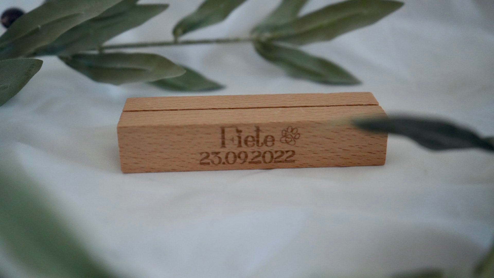Personalisierter Fotohalter