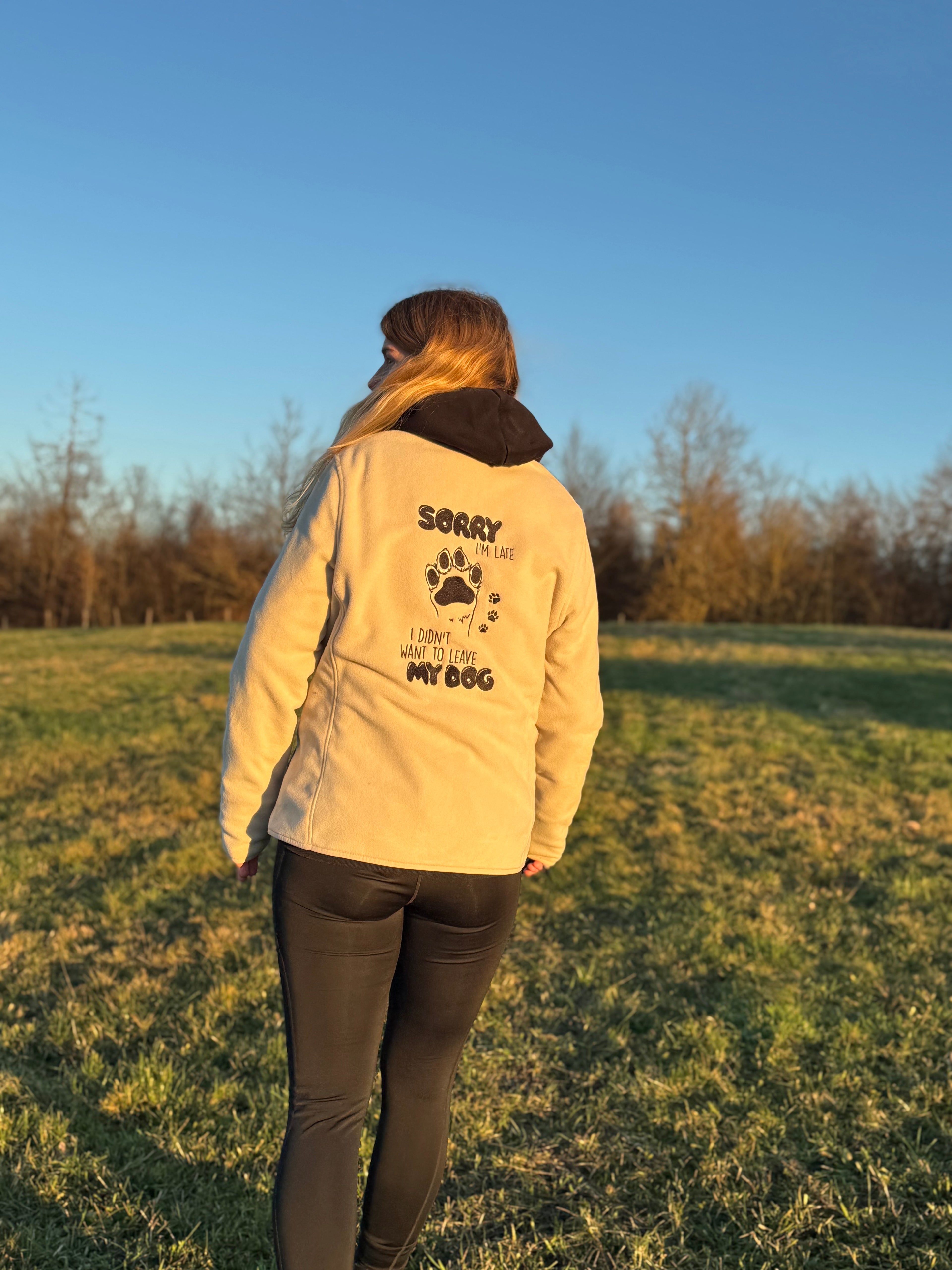 Sorry I’m Late - fleece Jacke - LieblingsHaustier
