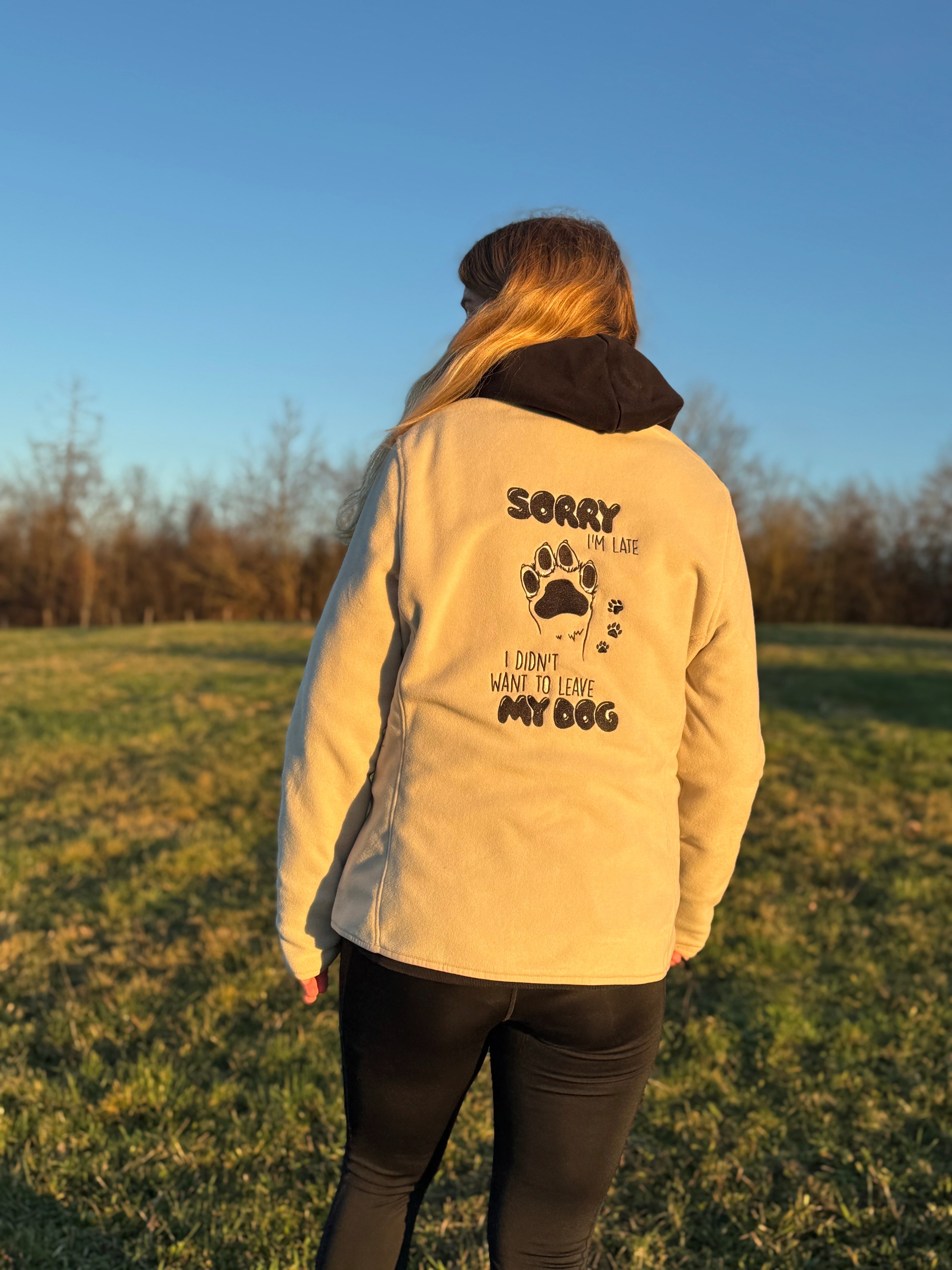 Sorry I’m Late - fleece Jacke - LieblingsHaustier