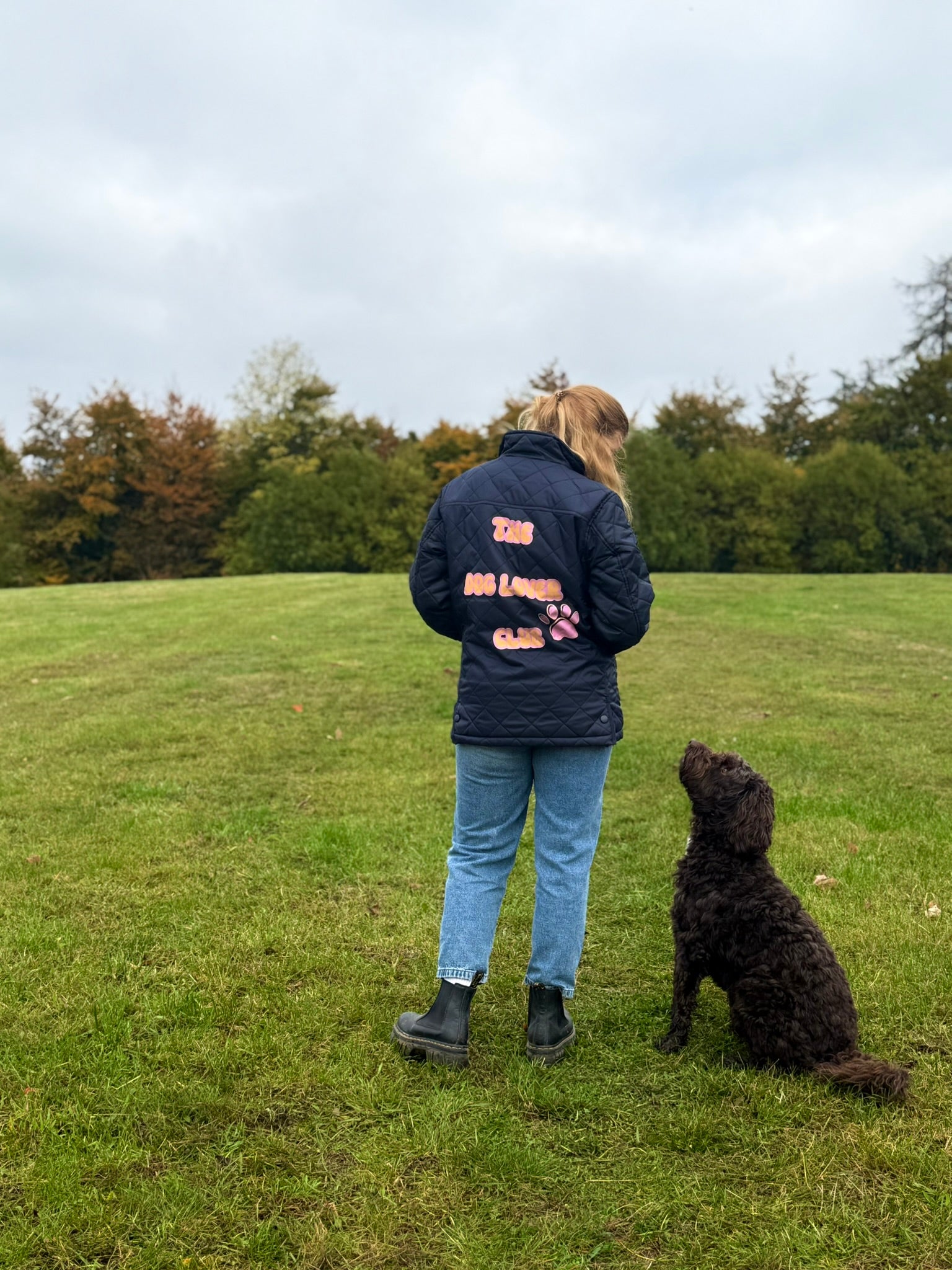 THE DOG LOVER CLUB – quilted jacket