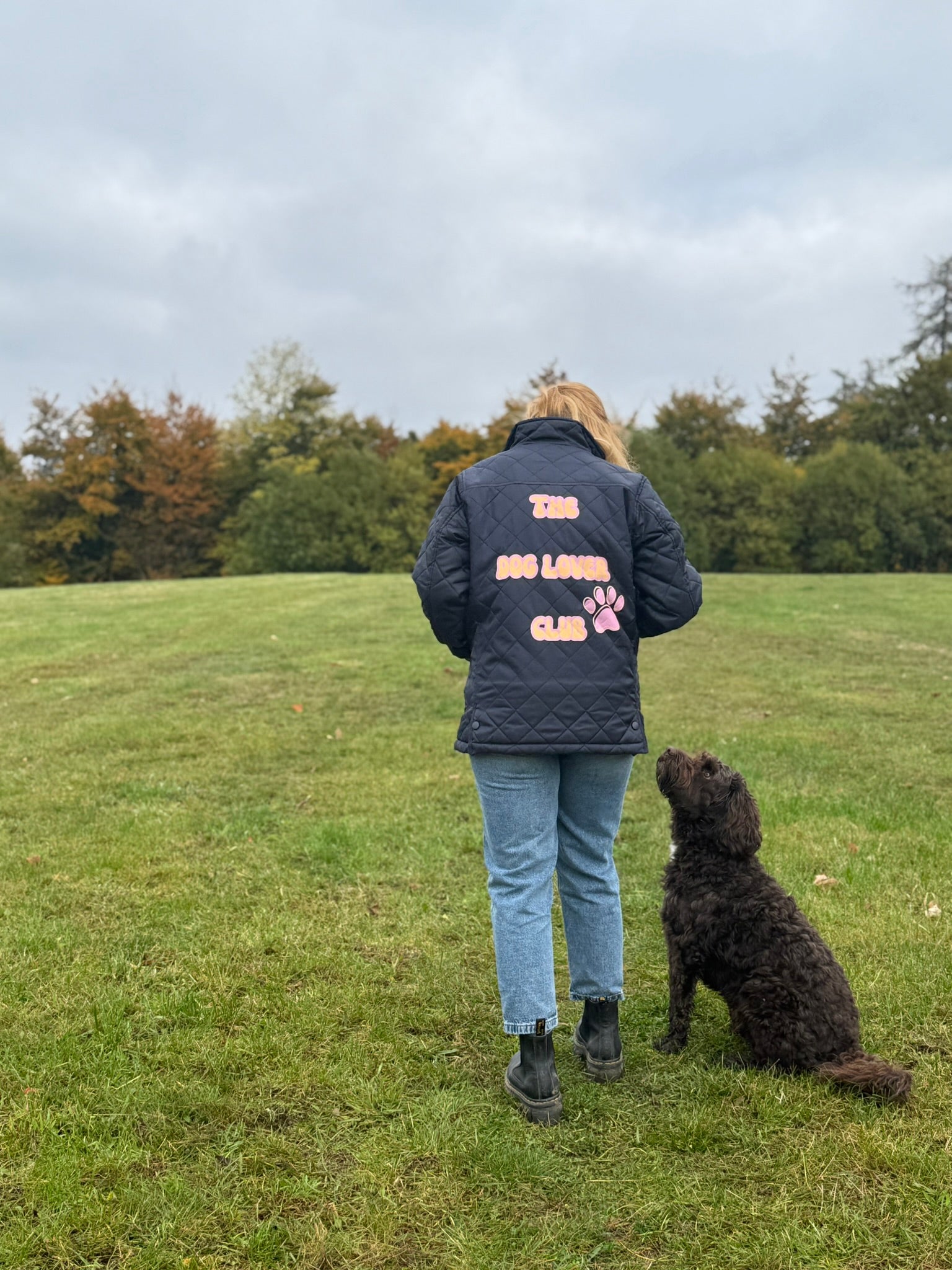 THE DOG LOVER CLUB – quilted jacket