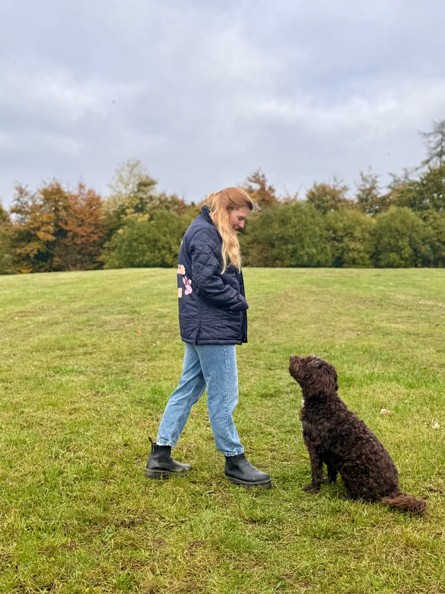 THE DOG LOVER CLUB – quilted jacket