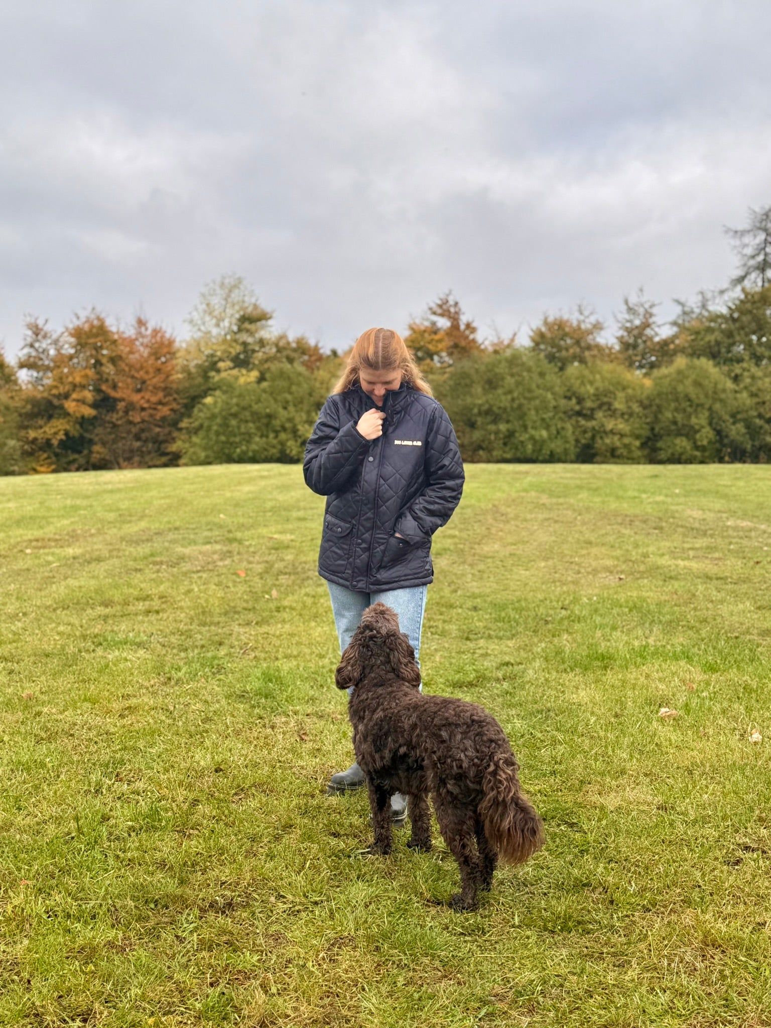 THE DOG LOVER CLUB – quilted jacket