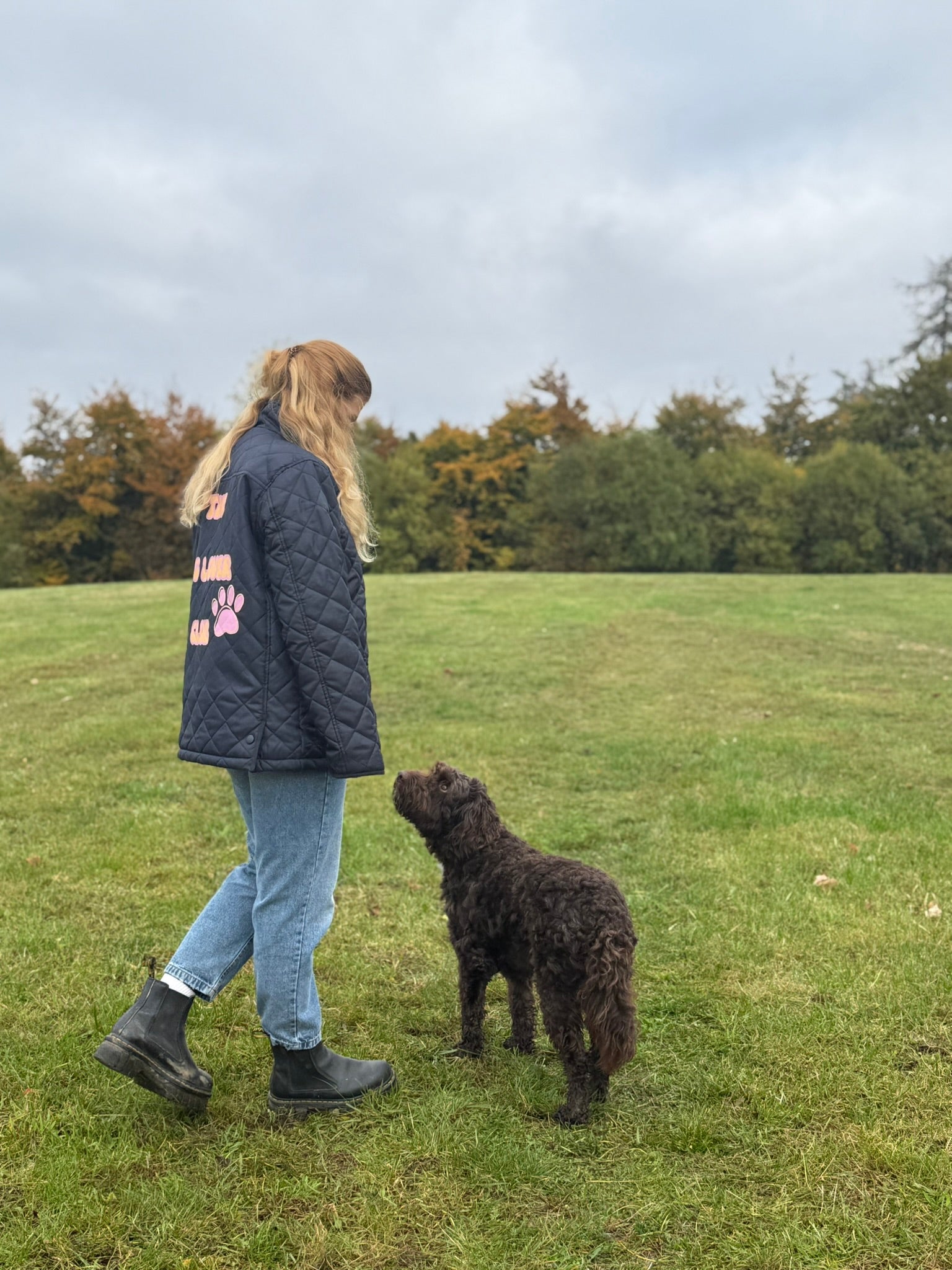 THE DOG LOVER CLUB – quilted jacket