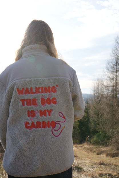 Walking the dog -Sherpa Jacke - LieblingsHaustier