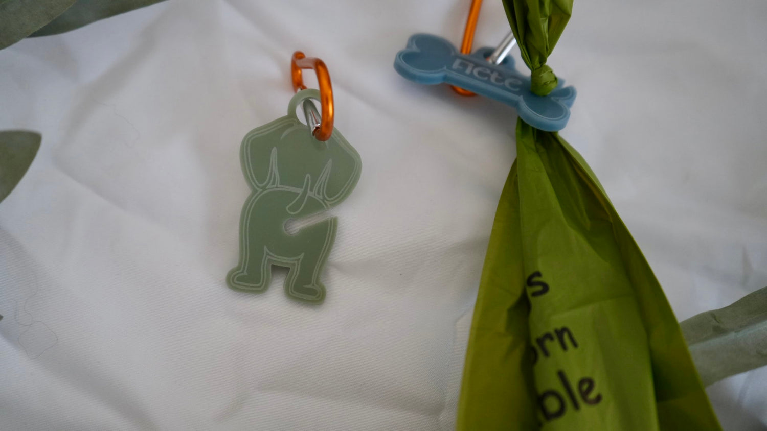 Personalisierter Kotbeutelhalter