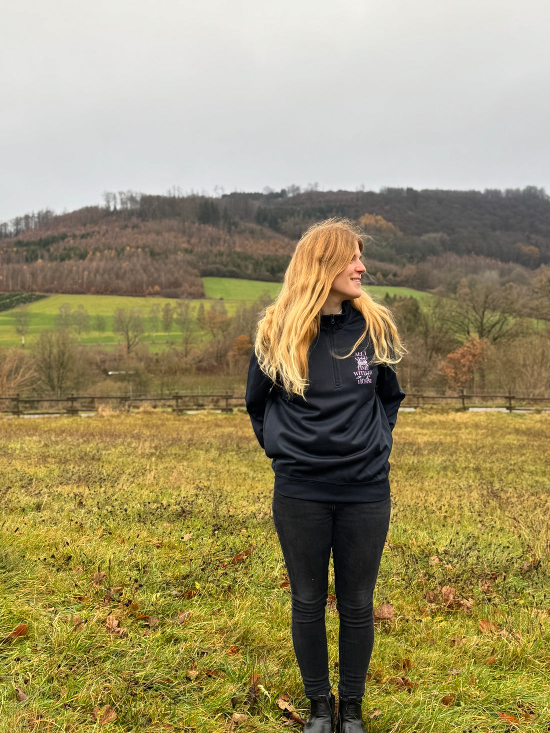 All I want is time with my horse - Pullover - LieblingsHaustier