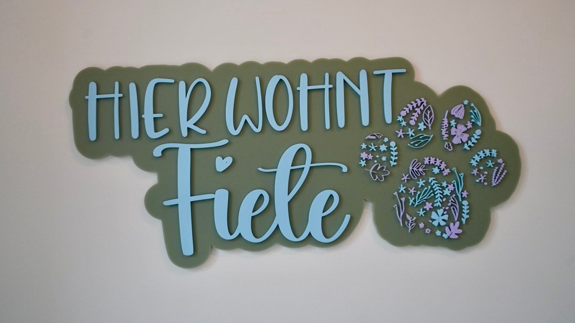 Willkommensschild - Personalisiert - LieblingsHaustier