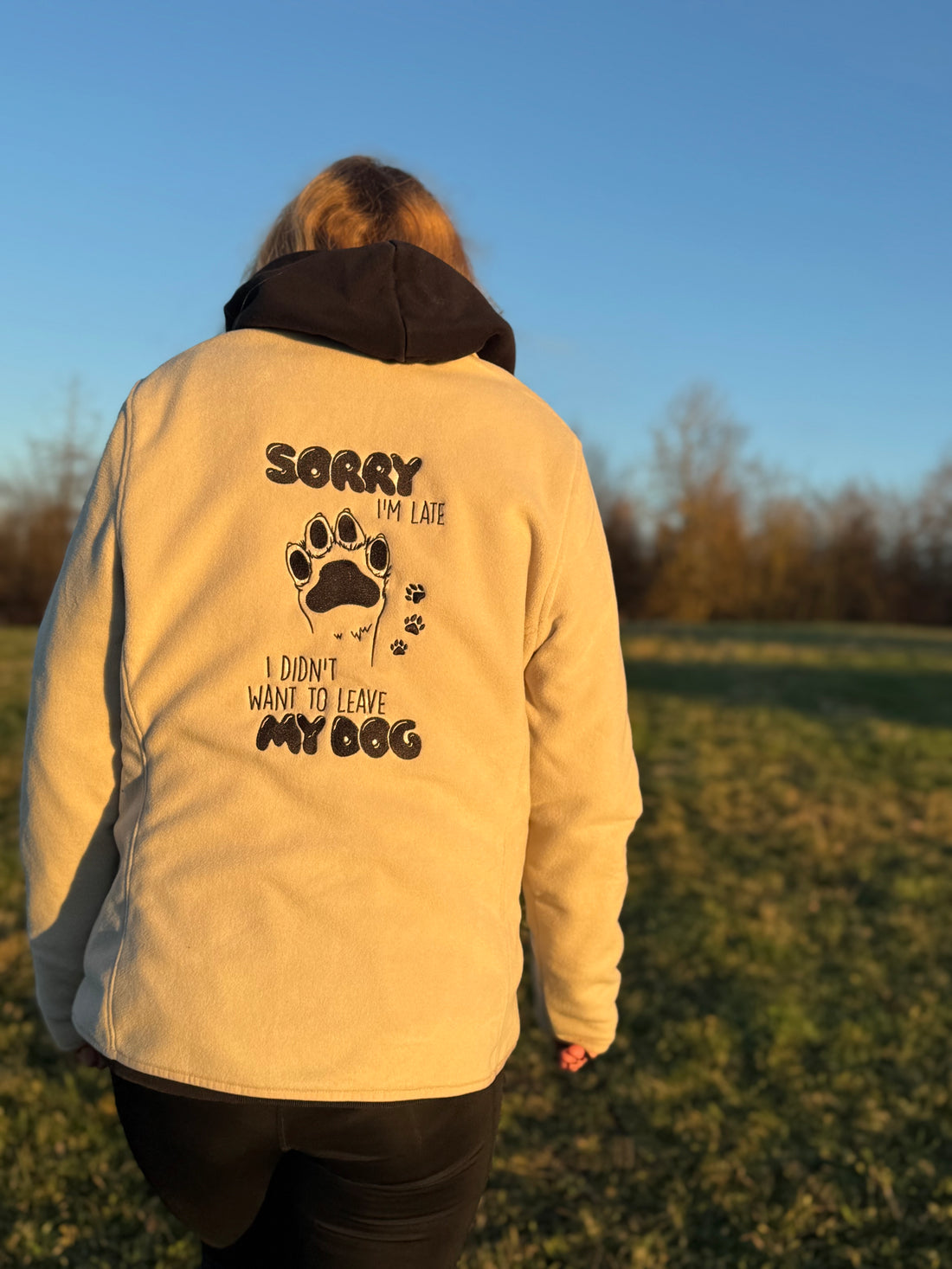 Sorry I’m Late - fleece Jacke - LieblingsHaustier
