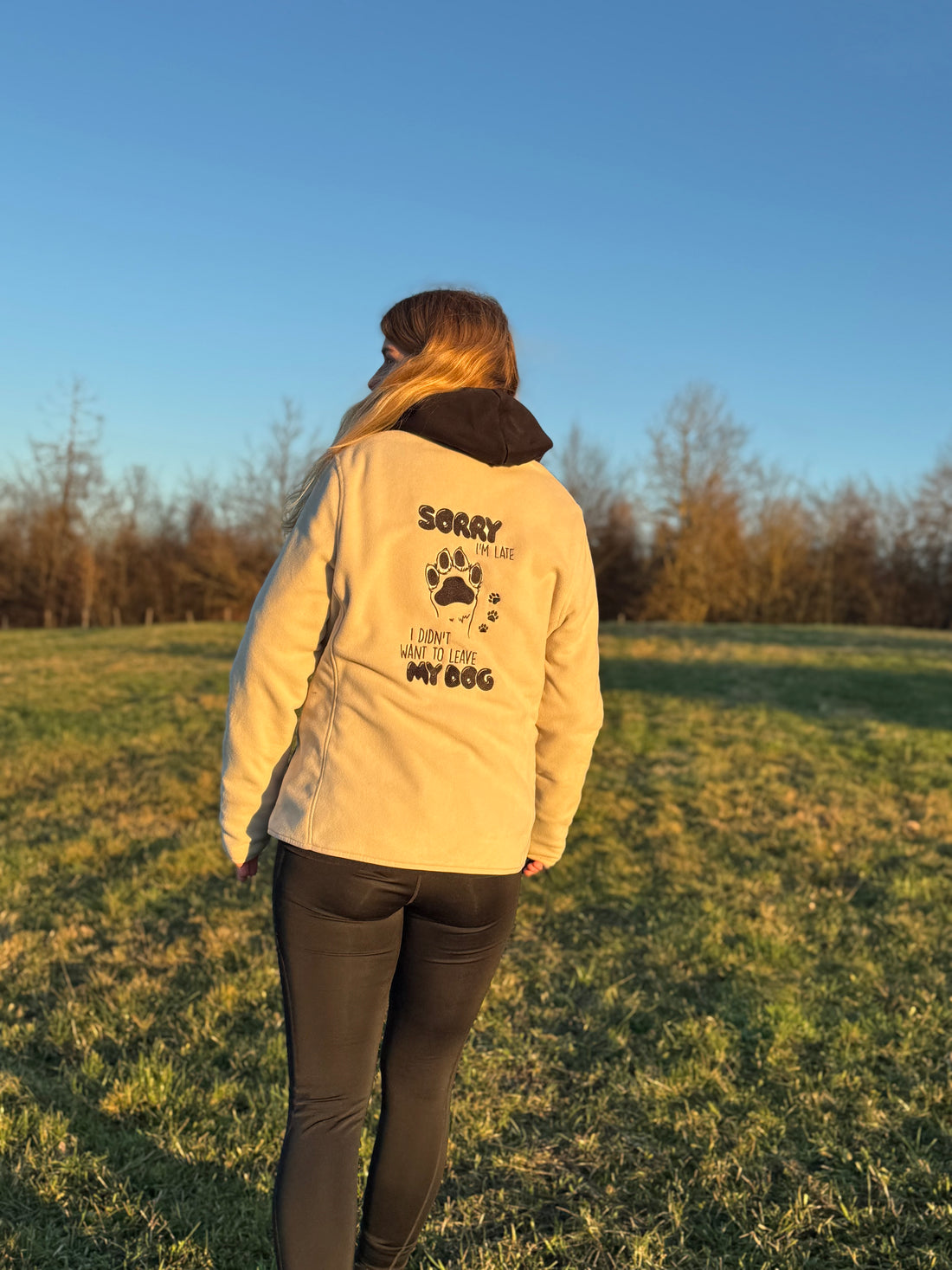 Sorry I’m Late - fleece Jacke - LieblingsHaustier