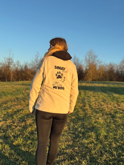 Sorry I’m Late - fleece Jacke - LieblingsHaustier