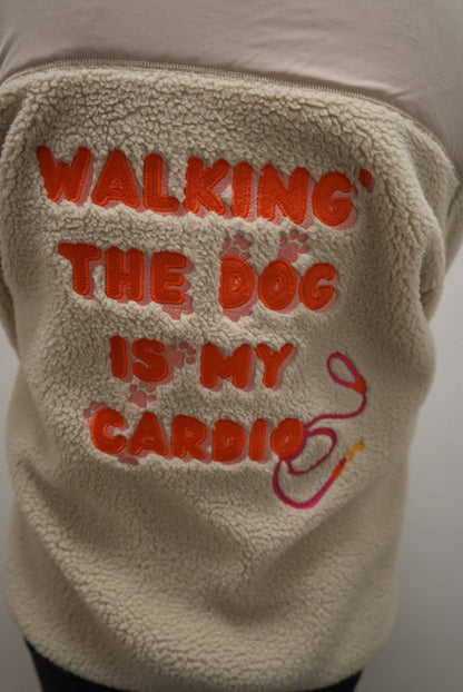 Walking the dog -Sherpa Jacke - LieblingsHaustier