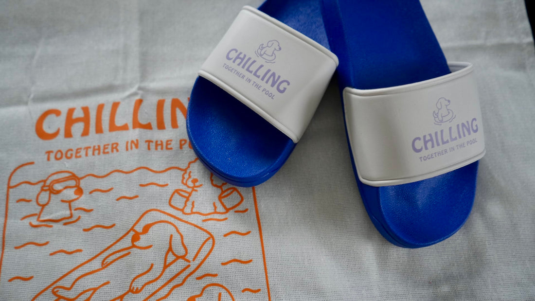 Badelatschen- chilling at the pool - Fietes-Pawluxe