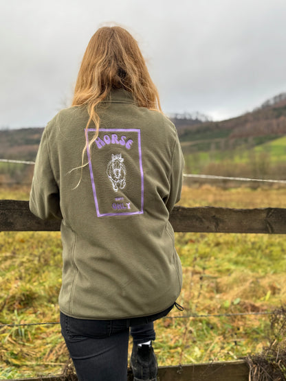 The horse vibes - fleece jacke - LieblingsHaustier