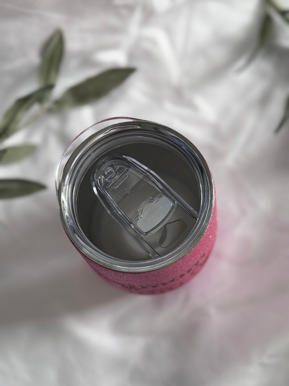 Personalized pink thermo mug
