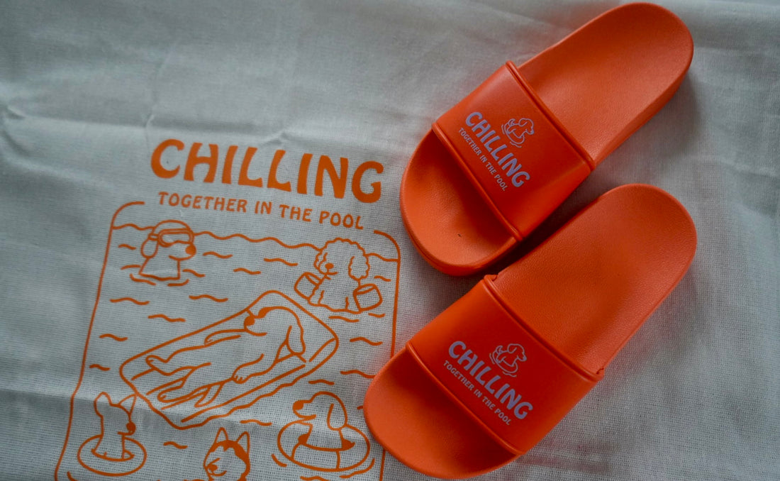 Badelatschen- chilling at the pool - Fietes-Pawluxe