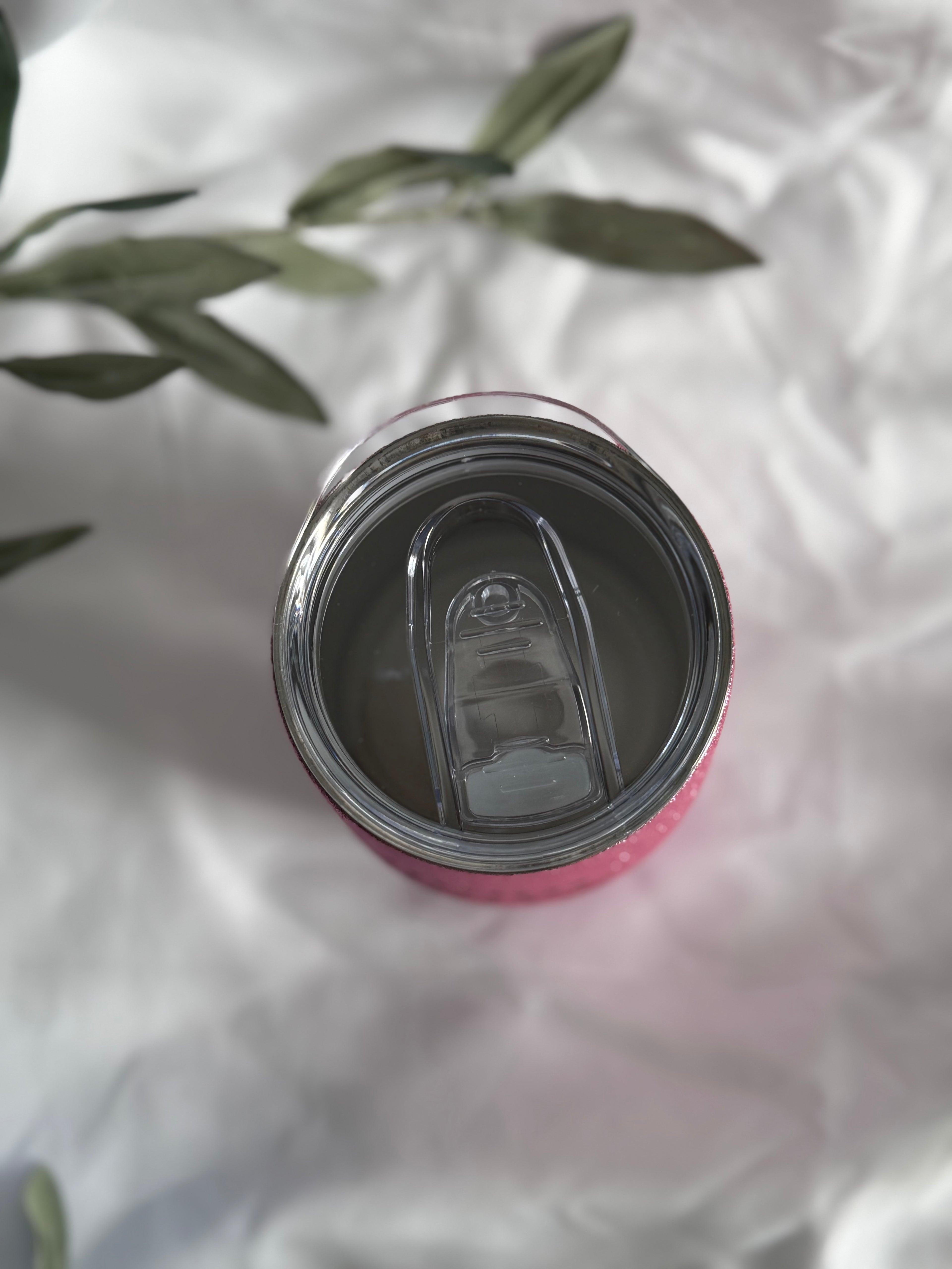 Personalized pink thermo mug