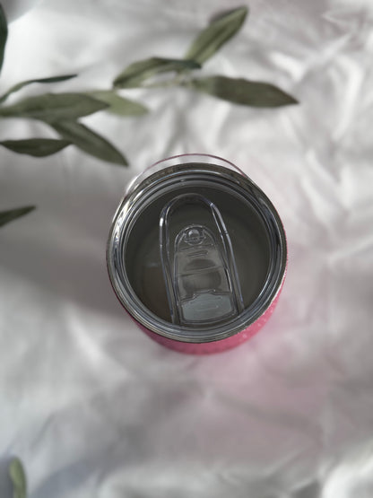 Personalized pink thermo mug