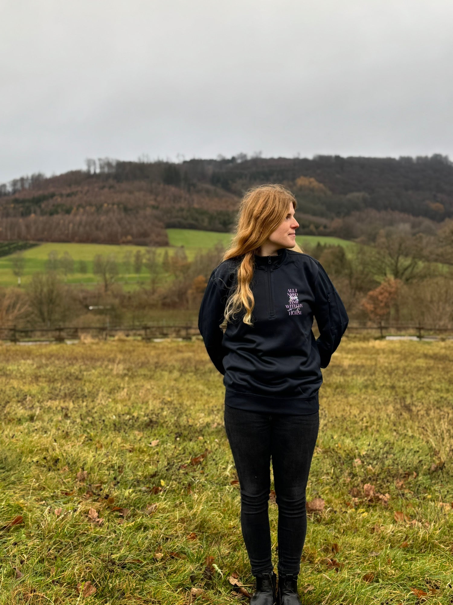 All I want is time with my horse - Pullover - LieblingsHaustier