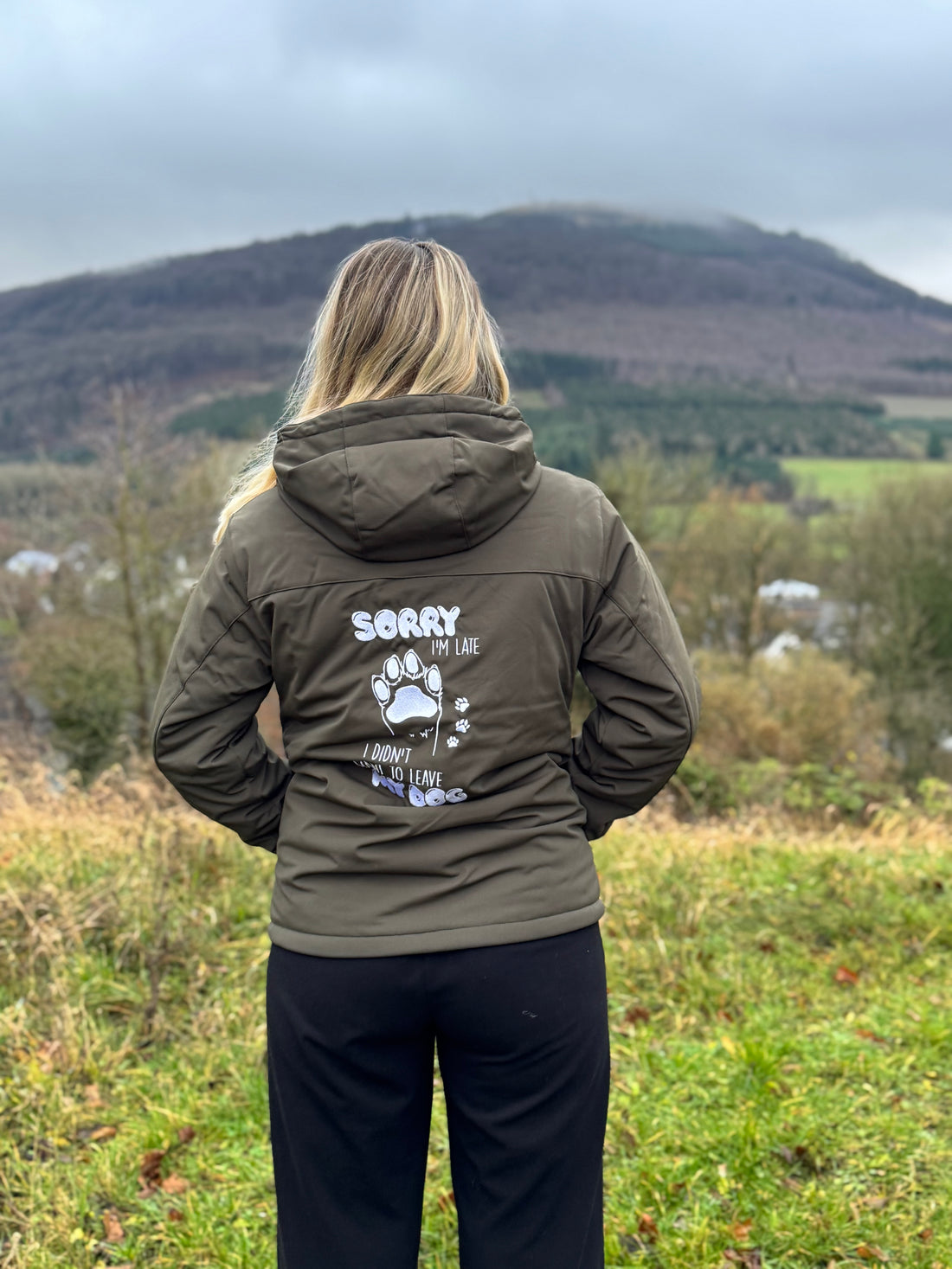Sorry I‘m Late - Softshell Jacke - LieblingsHaustier