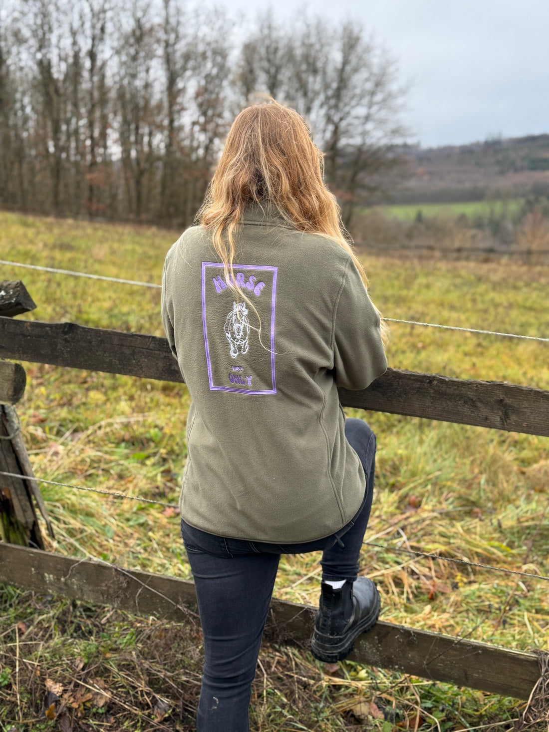 The horse vibes - fleece jacke - LieblingsHaustier