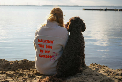 Walking the dog -Sherpa Jacke - LieblingsHaustier