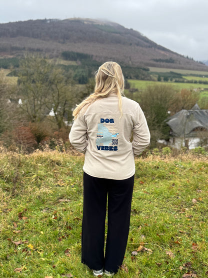 Dog vibes-Trekker fleece jacke - LieblingsHaustier