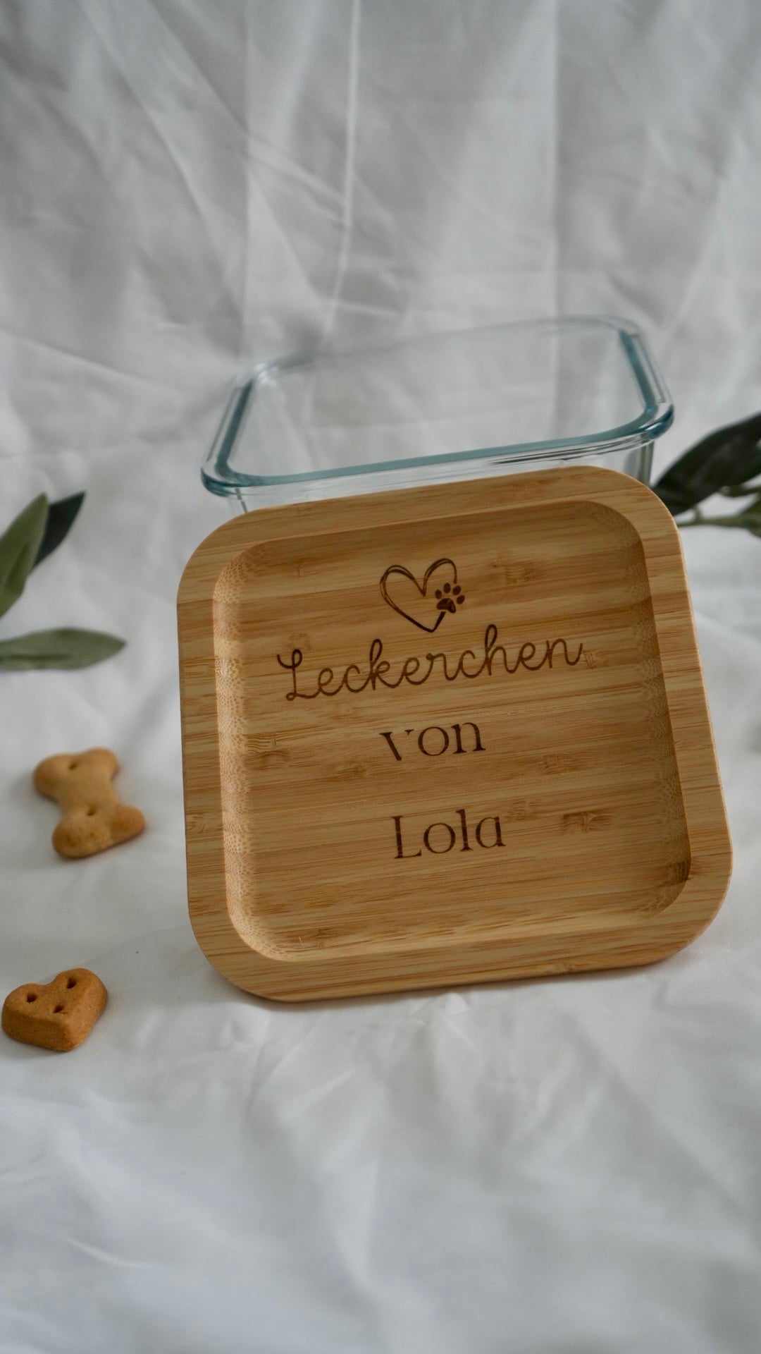 personalisiertes Leckerliglas