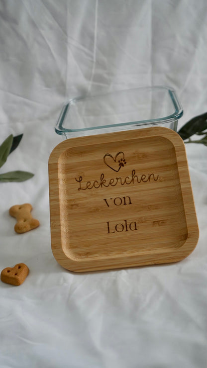 personalisiertes Leckerliglas