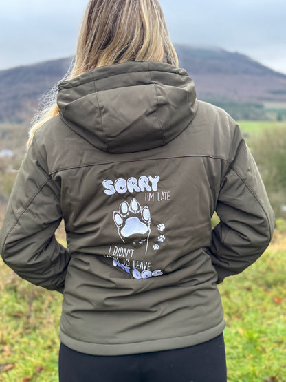 Sorry I‘m Late - Softshell Jacke - LieblingsHaustier