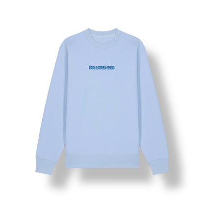 THE DOG LOVER CLUB sweatshirt Sky Blue Edition