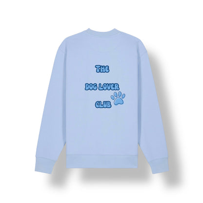 THE DOG LOVER CLUB sweatshirt Sky Blue Edition