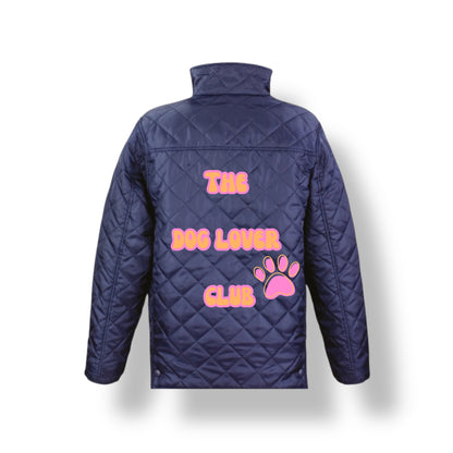 THE DOG LOVER CLUB – quilted jacket